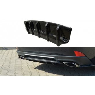 Maxton Design ABS Diffusor für Lexus IS MK3 Facelift schwarz hochglanz