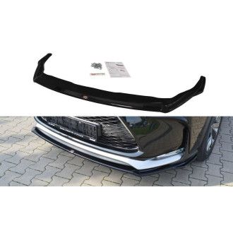 Maxton Design ABS Frontlippe V.1 für Lexus NX MK1 schwarz hochglanz
