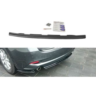 Maxton Design ABS Diffusor für Mazda Mazda 3 MK3 MPS Facelift schwarz hochglanz