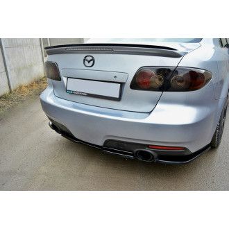 Maxton Design ABS Diffusor für Mazda Mazda 6 GG MK1 MPS schwarz hochglanz