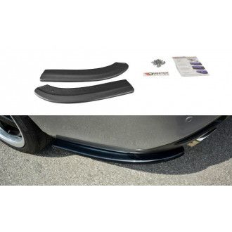 Maxton Design ABS Diffusor Seiten Eerwiterungen Flaps für Mazda Mazda 6 GJ MK3 MPS Kombi schwarz hochglanz
