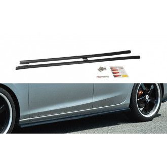 Maxton Design ABS Seitenschweller für Mazda Mazda 6 GJ MK3 MPS Kombi schwarz hochglanz