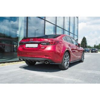 Maxton Design ABS Spoiler Aufsatz für Mazda Mazda 6 GJ MK3 MPS Facelift schwarz hochglanz