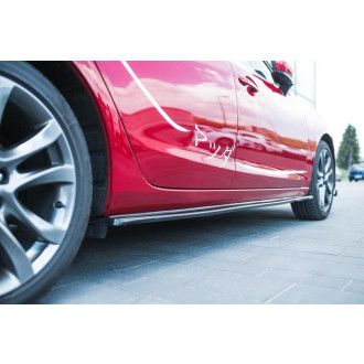Maxton Design ABS Seitenschweller für Mazda Mazda 6 GJ MK3 MPS Facelift schwarz hochglanz