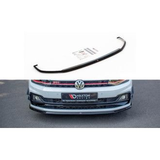 Maxtondesign ABS Frontlippe für VW Polo MK6 GTI 2017+ schwarz hochglanz