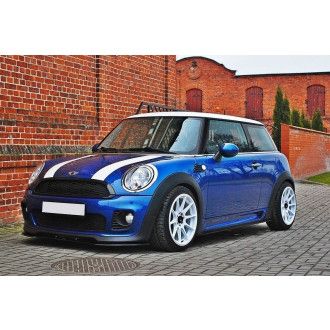 Maxton Design ABS Seitenschweller für Mini Cooper schwarz hochglanz