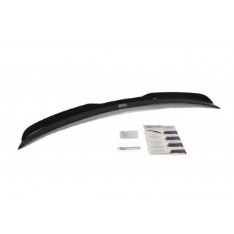 Maxton Design ABS Spoiler Aufsatz für Mercedes Benz C-Klasse W204 AMG AMG Paket Facelift Kombi schwarz hochglanz