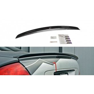 Maxton Design ABS Spoiler Aufsatz für Mercedes Benz CL-Klasse C215 schwarz hochglanz
