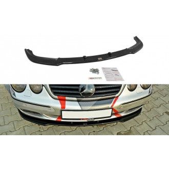 Maxton Design ABS Frontlippe für Mercedes Benz CL-Klasse C215 schwarz hochglanz