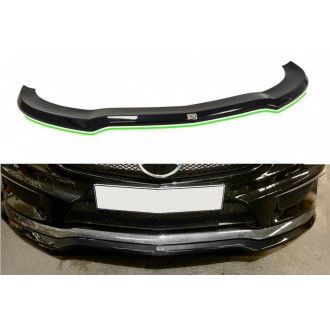 Maxton Design ABS Frontlippe V.1 für Mercedes Benz CLA-Klasse C117 AMG AMG Paket Vorfacelift schwarz hochglanz