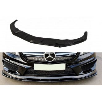 Maxton Design ABS Frontlippe V.2 für Mercedes Benz CLA-Klasse C117 AMG AMG Paket Vorfacelift schwarz hochglanz