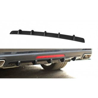 Maxton Design ABS Diffusor für Mercedes Benz CLS-Klasse W218 AMG schwarz hochglanz