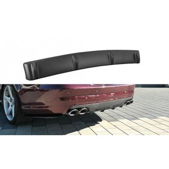 Maxton Design ABS Diffusor für Mercedes Benz CLS-Klasse W219 AMG schwarz hochglanz