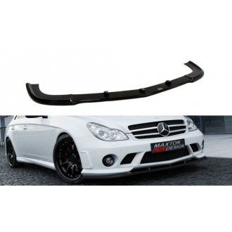 Maxton Design ABS Frontlippe für Mercedes Benz CLS-Klasse W219 AMG schwarz hochglanz