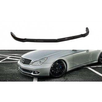 Maxton Design ABS Frontlippe für Mercedes Benz CLS-Klasse W219 AMG schwarz hochglanz