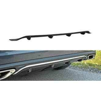 Maxton Design ABS Diffusor für Mercedes Benz E-Klasse W212 AMG AMG Paket schwarz hochglanz