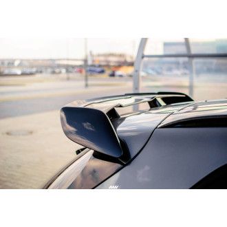 Maxton Design ABS Spoiler Aufsatz für Mercedes Benz GLA-Klasse X156 AMG Vorfacelift schwarz hochglanz