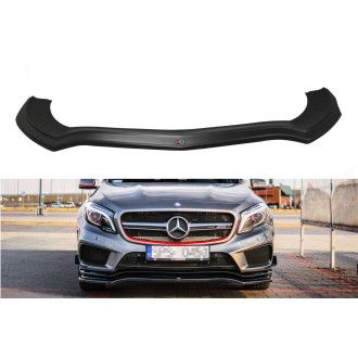 Maxton Design ABS Frontlippe für Mercedes Benz GLA-Klasse X156 AMG Vorfacelift schwarz hochglanz