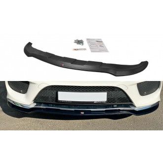 Maxton Design ABS Frontlippe V.1 für Mercedes Benz GLE-Klasse W166 AMG Paket schwarz hochglanz