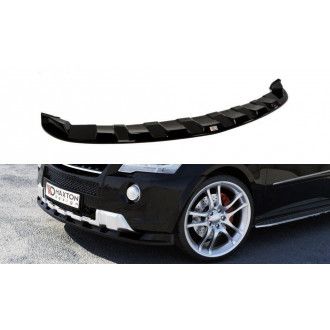 Maxton Design ABS Frontlippe für Mercedes Benz ML-Klasse W164 schwarz hochglanz