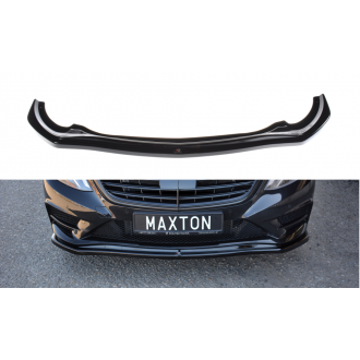 Maxton Design ABS Frontlippe V.1 für Mercedes Benz S-Klasse W222 AMG AMG Paket schwarz hochglanz