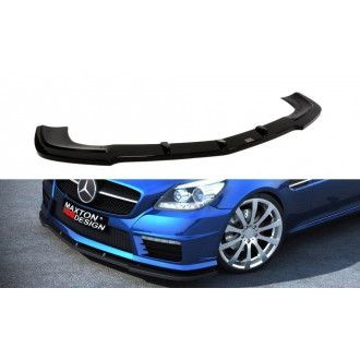 Maxton Design ABS Frontlippe für Mercedes Benz SLK-Klasse R172 AMG schwarz hochglanz