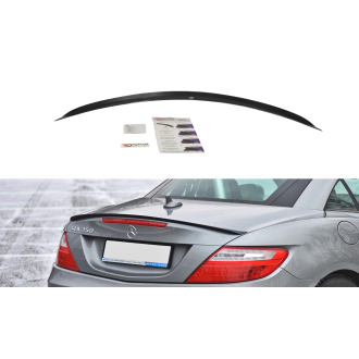 Maxton Design ABS Spoiler Aufsatz für Mercedes Benz SLK-Klasse R172 AMG schwarz hochglanz