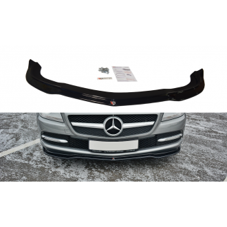 Maxton Design ABS Frontlippe V.1 für Mercedes Benz SLK-Klasse R172 AMG schwarz hochglanz
