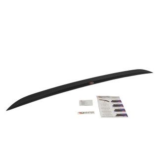 Maxton Design ABS Spoiler Aufsatz für Mercedes Benz V-Klasse W447 schwarz hochglanz