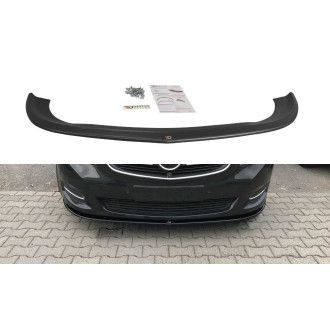 Maxton Design ABS Frontlippe V.1 für Mercedes Benz V-Klasse W447 schwarz hochglanz