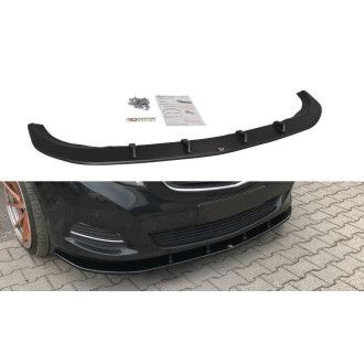 Maxton Design ABS Frontlippe V.2 für Mercedes Benz V-Klasse W447 schwarz hochglanz