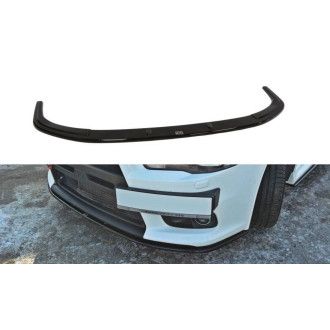 Maxton Design ABS Frontlippe V.2 für Mitsubishi Lancer Mk10 EVO 10 schwarz hochglanz