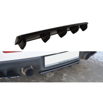 Maxton Design ABS Diffusor für Mitsubishi Lancer Mk10 EVO 10 schwarz hochglanz
