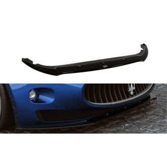 Maxton Design ABS Frontlippe für Maserati Granturismo 2007-2011 schwarz hochglanz