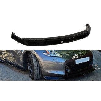 Maxton Design ABS Frontlippe für Nissan 370Z schwarz hochglanz