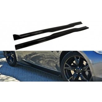 Maxton Design ABS Seitenschweller für Nissan 370Z schwarz hochglanz
