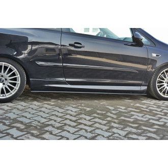 Maxton Design ABS Seitenschweller für Opel Corsa D MK4 OPC OPC-Line schwarz hochglanz