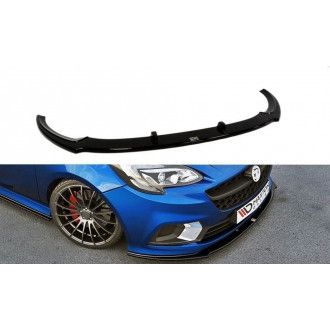 Maxton Design ABS Frontlippe für Opel Corsa E MK5 OPC OPC-Line schwarz hochglanz
