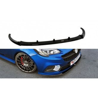 Maxton Design ABS Frontlippe für Opel Corsa E MK5 OPC OPC-Line schwarz hochglanz
