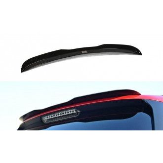 Maxton Design ABS Spoiler Aufsatz für Peugeot 308 schwarz hochglanz