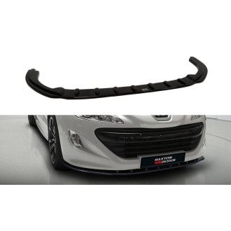Maxton Design ABS Frontlippe für Peugeot RCZ schwarz hochglanz