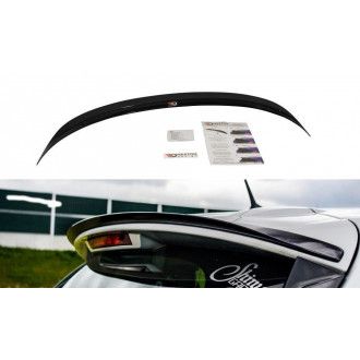 Maxton Design ABS Spoiler Aufsatz für Renault Clio MK4 RS schwarz hochglanz