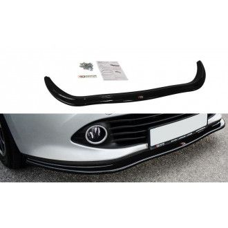 Maxton Design ABS Frontlippe V.1 für Renault Clio MK4 RS schwarz hochglanz
