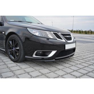 Maxton Design ABS Frontlippe für Saab Aero MK2 Facelift schwarz hochglanz
