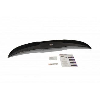 Maxton Design ABS Spoiler Aufsatz für Seat Ibiza MK4 Cupra|FR Vorfacelift Coupe schwarz hochglanz