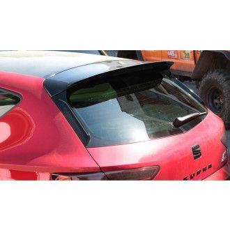 Maxton Design ABS Spoiler Aufsatz für Seat Leon MK3 Cupra|FR Facelift schwarz hochglanz