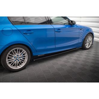 Maxton Design ABS Frontlippe für BMW 1er E81|E82|E87|E88 schwarz hochglanz