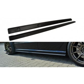 Maxton Design ABS Seitenschweller für Skoda Fabia MK1 RS schwarz hochglanz