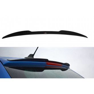 Maxton Design ABS Spoiler Aufsatz RS Style für Skoda Octavia Mk2 RS Facelift Kombi schwarz hochglanz