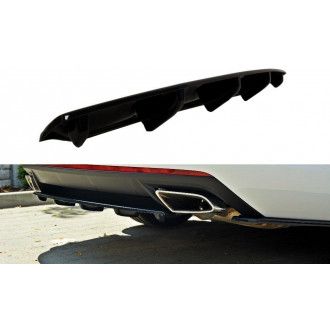 Maxton Design ABS Diffusor für Skoda Octavia MK3 RS Vorfacelift schwarz hochglanz